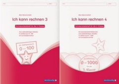 Ich kann rechnen 3 & 4, 2 Schülerarbeitshefte für die 3. Klasse