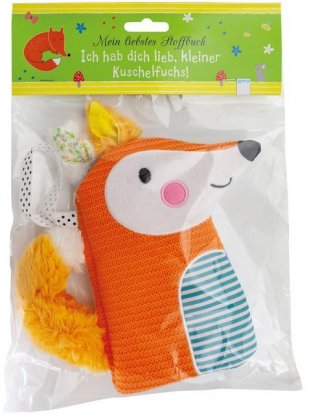 Ich hab dich lieb, kleiner Kuschelfuchs!, Stoffbilderbuch