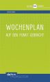 Wochenplan