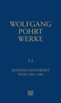 Zeitgeist, Geisterzeit & Texte (1985-1986)