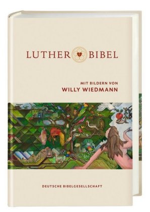 Lutherbibel mit Bildern von Willy Wiedmann