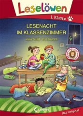 Leselöwen - Lesenacht im Klassenzimmer, Großbuchstabenausgabe