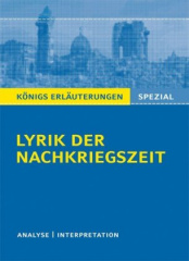 Lyrik der Nachkriegszeit (1945-60)