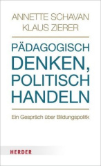 Pädagogisch denken, politisch handeln