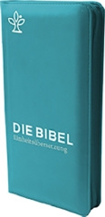 Die Bibel. revidierte Einheitsübersetzung, Taschenausgabe verde mit Reißverschluss