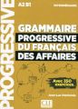 Grammaire progressive du Français des Affaires, Niveau intermédiaire - Livre avec 350 exercices + mp3-CD + Online