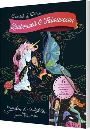 Scratch & Relax: Zauberwelt & Fabelwesen