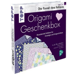 Origami Geschenkbox, m. 50 Faltblättern und einem Falz-Plektron
