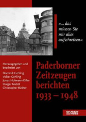 Paderborner Zeitzeugen berichten 1933 - 1948