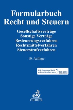 Formularbuch Recht und Steuern