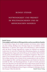 Notwendigkeit und Freiheit im Weltengeschehen und im menschlichen Handeln