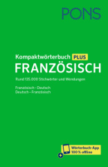 PONS Kompaktwörterbuch Plus Französisch, m.  Buch, m.  Online-Zugang