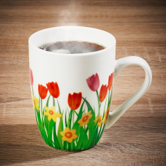 Kaffeetasse Tulpen