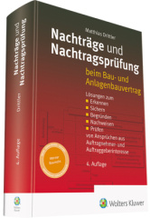 Nachträge und Nachtragsprüfung