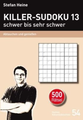 Killer-Sudoku 13 - schwer bis sehr schwer