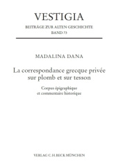 La correspondance grecque privée sur plomb et sur tesson