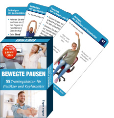 Trainingskarten: Bewegte Pausen für Büro & Home-Office