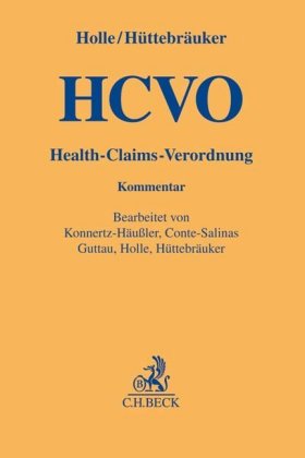 HCVO, Health-Claims-Verordnung, Kommentar