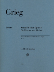 Grieg, Edvard - Violinsonate F-dur op. 8