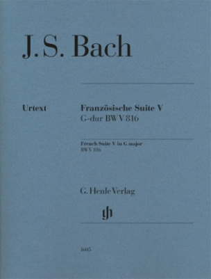 Bach, Johann Sebastian - Französische Suite V G-dur BWV 816