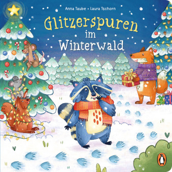 Glitzerspuren im Winterwald