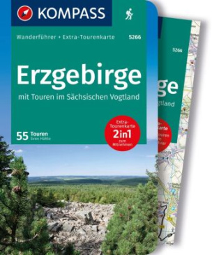 KOMPASS Wanderführer 5266 Erzgebirge, 55 Touren