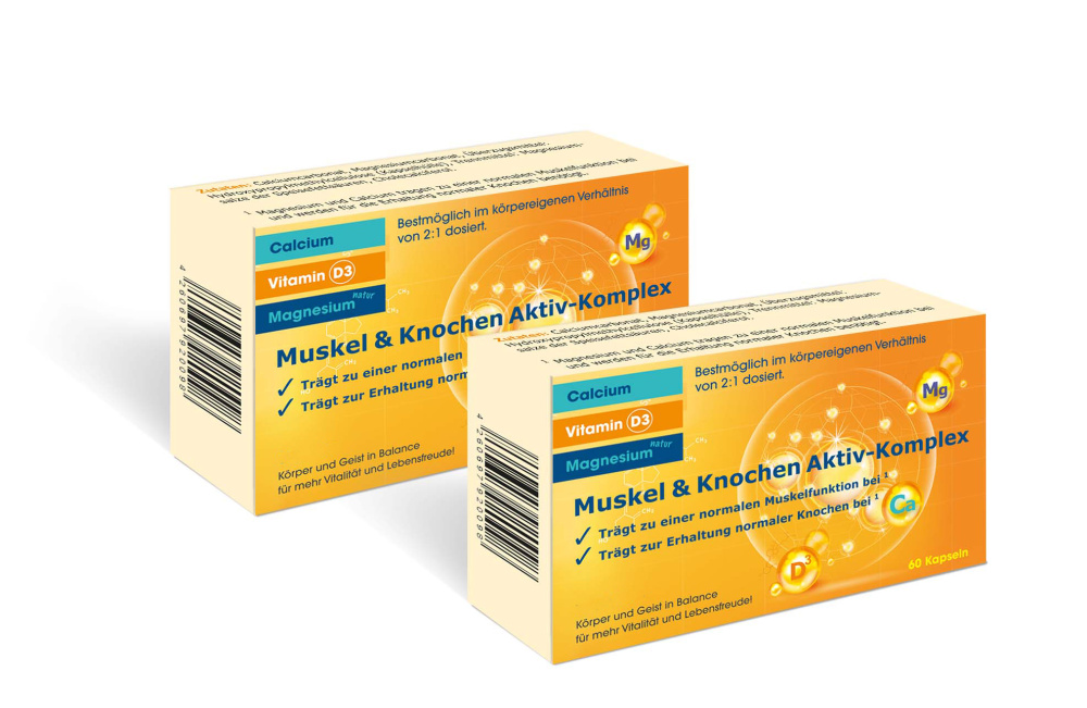 Muskel & Knochen Aktiv-Komplex (2 x 60 Tabletten)