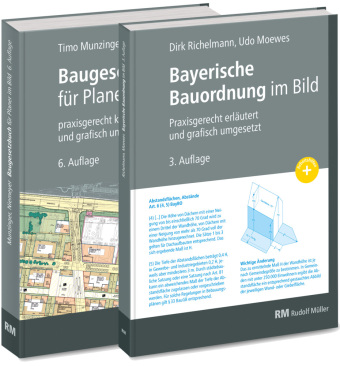 Buchpaket: Baugesetzbuch für Planer im Bild & Bayerische Bauordnung im Bild