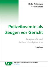 Polizeibeamte als Zeugen vor Gericht