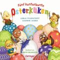 Fünf kunterbunte Osterküken