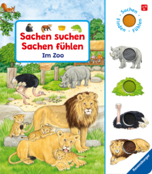 Sachen suchen, Sachen fühlen: Im Zoo: Suchen, finden, fühlen