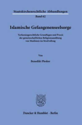 Islamische Gefangenenseelsorge.