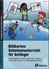 Bildkarten: Schwimmunterricht für Anfänger