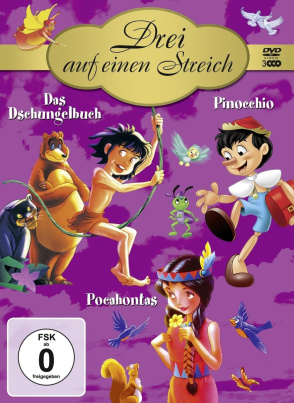Dschungelbuch - Pinocchio - Pocahontas
