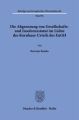 Die Abgrenzung von Gesellschafts- und Insolvenzstatut im Lichte des Kornhaas-Urteils des EuGH.