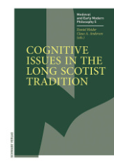 Cognitive Issues in the Long Scotist Tradition