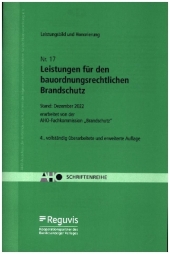 Leistungen für den bauordnungsrechtlichen Brandschutz