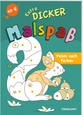 Extradicker Malspaß. Malen nach Farben