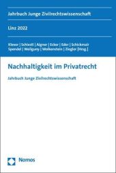 Nachhaltigkeit im Privatrecht