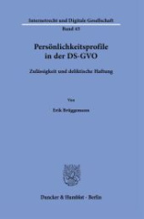 Persönlichkeitsprofile in der DS-GVO.