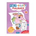 Trötsch Malbuch Faltbilder-Malbuch Einhorn