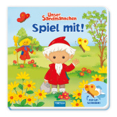 Trötsch Unser Sandmännchen Spiel mit Pappenbuch mit Pop-up-Schiebern