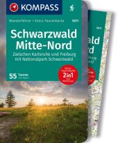 KOMPASS Wanderführer Schwarzwald Mitte-Nord, 50 Touren