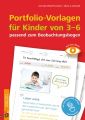 Portfolio-Vorlagen für Kinder von 3-6 - passend zum Beobachtungsbogen