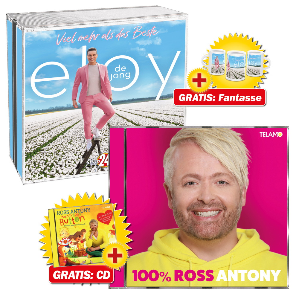 Viel mehr als das Beste + 100% Ross + GRATIS Fan-Tasse & CD „Mein Freund Button“