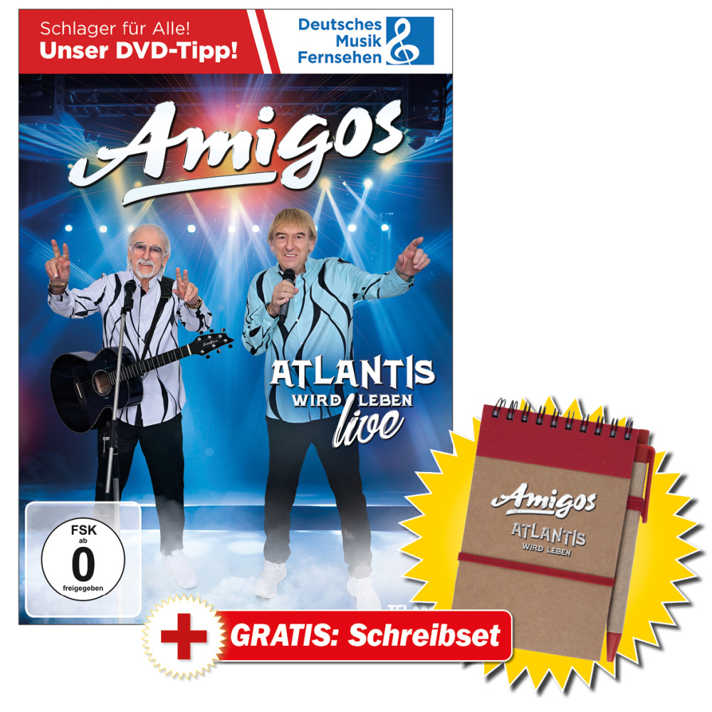 Atlantis wird leben (Live Edition) + GRATIS Schreibset