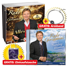 Wenn im Frühling Blumen blühen + Alles Gute + GRATIS Einkaufstasche & Armband