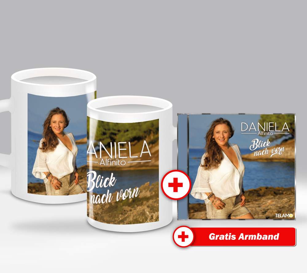 Blick nach vorn Fan-Set Tasse + CD + GRATIS Armband