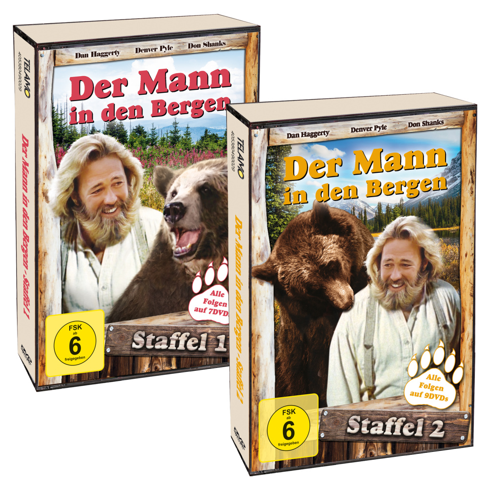Der Mann in den Bergen - Die komplette Serie (Staffel 1 + 2)