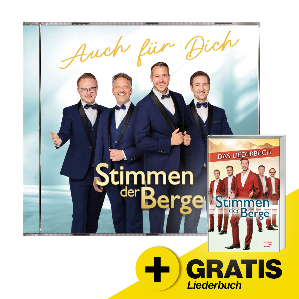 Auch für Dich Fan-Set Tasse + CD + GRATIS Liederbuch